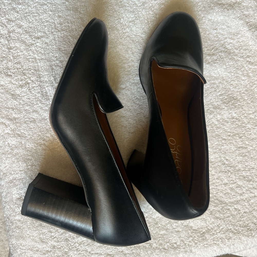 Franco Sarto Women's Black Loafers